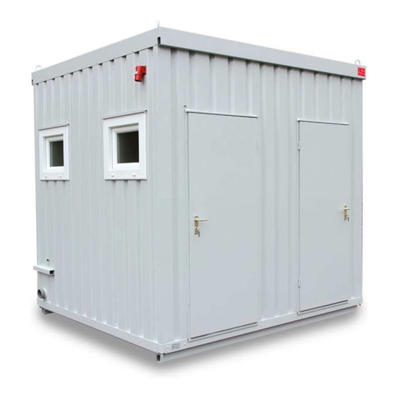 FLADAFI® Sanitär-Modul 3 m mit Außenwandlackierung