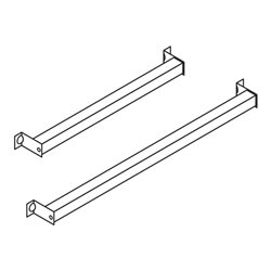 Säbu Diebstahlsicherung aus verzinktem Formstahl für Standardtür 1,30 m