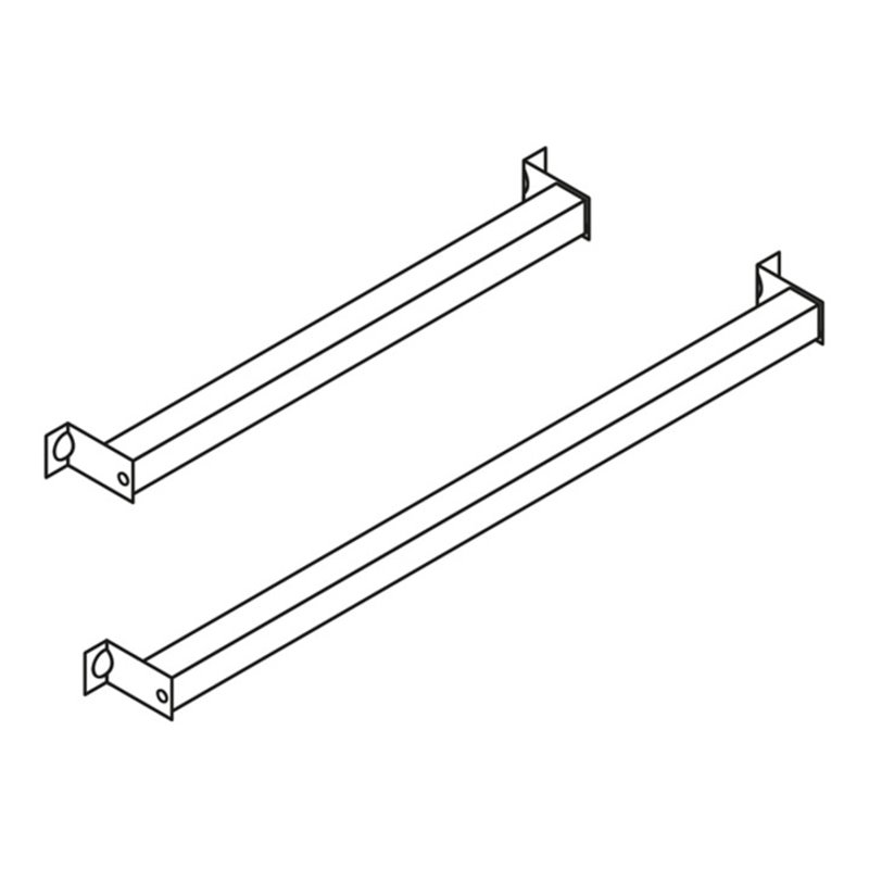 Säbu Diebstahlsicherung aus verzinktem Formstahl für Standardtür 1,30 m