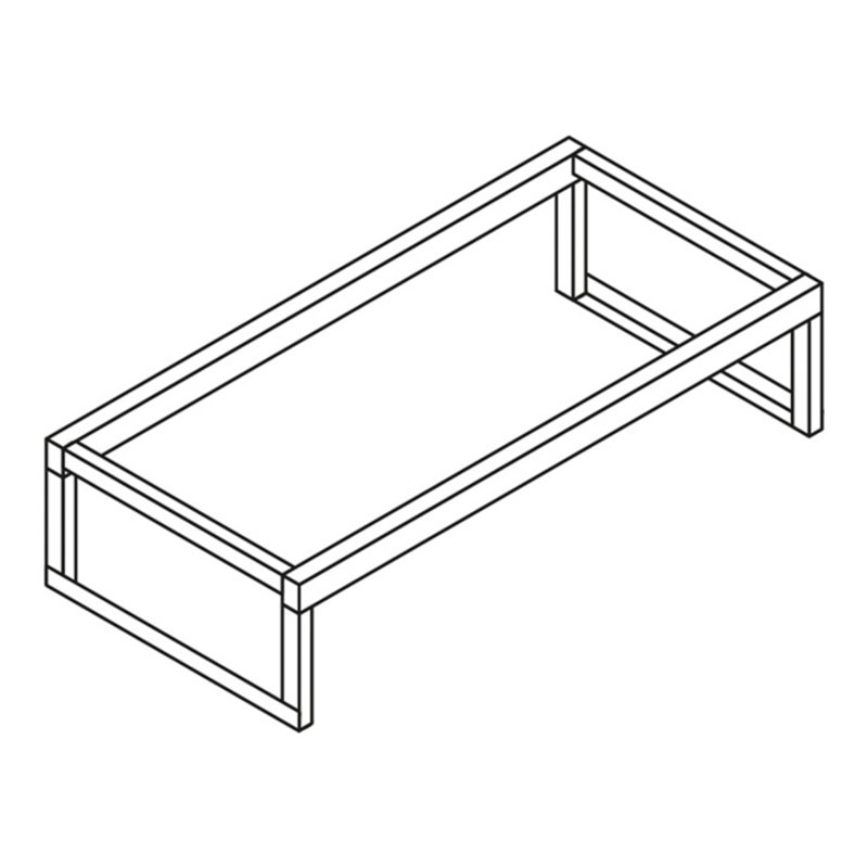 Säbu Fassbock FB 2 (ohne Fassauflage), verzinkt für 3 Fässer 50/60 L, oder 2 Fässer 200 L
