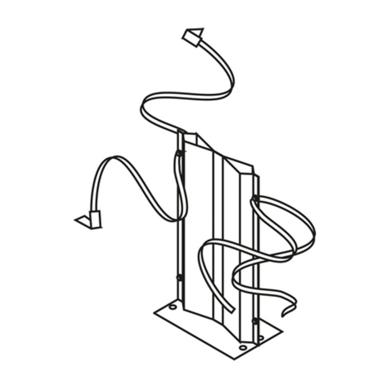 Säbu Fasshalterung für 2 Fässer verzinkt Zur Schraubbefestigung auf Gitterrosten