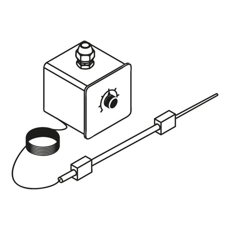 Säbu Raumtemperaturregler QTREK 400 V, Schutzart IP 54