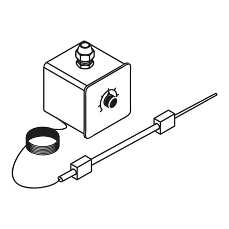 Säbu Raumtemperaturregler QTREK 400 V, Schutzart IP 54