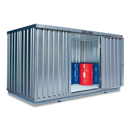 Säbu SAFE Tank 1350 gem. WGK- Klassen Verzinkt, montiert lackiert in RAL-Farbton