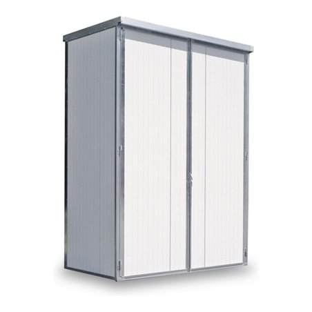 FLADAFI® Regallager, Grundregal GI 4 isoliert, mit Wandverkleidung