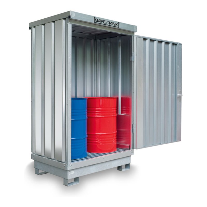 Säbu SAFE Tank 100 (Außenaufstellung) montiert, lackiert in RAL