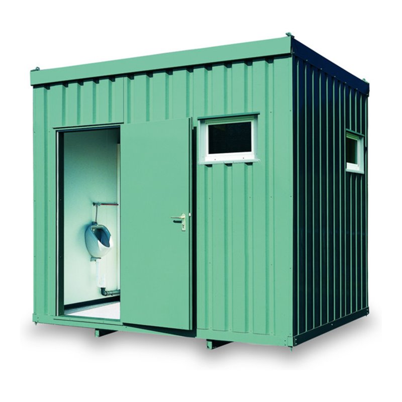 FLADAFI® Wasch- und Duschcontainer 3 m mit Außenwandlackierung