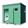 FLADAFI® Wasch- und Duschcontainer 3 m mit Außenwandlackierung