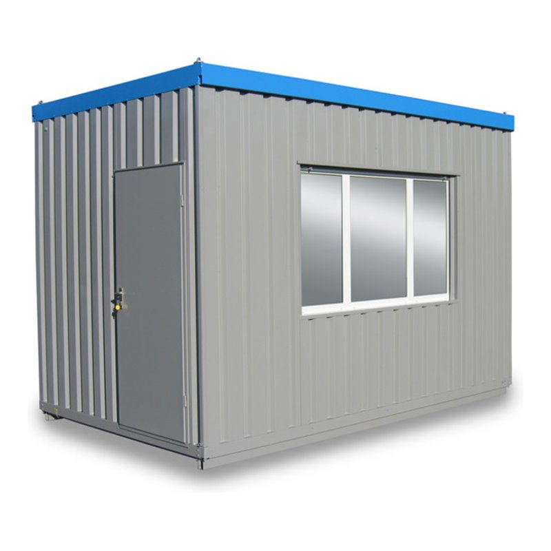 FLADAFI® Wasch- und Duschcontainer mit Außenwandlackierung in RAL-Farbton 7035