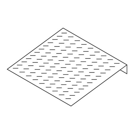 Säbu Auffahrrampe B 970 x T 850 mm, verzinkt für SAFE Flachwannen mit 1000 mm Breite