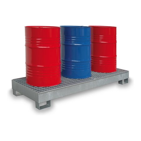 Säbu SAFE Systempalette SP 3 L verzinkt Auffangvolumen 212 L