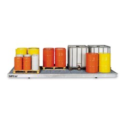 Säbu SAFE Mega-Systempalette ST 1700 verzinkt Auffangvolumen 1480 L