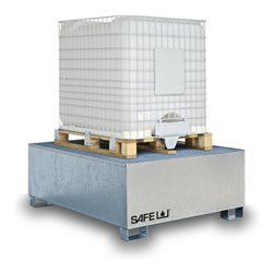 Säbu SAFE Mega-Systempalette TC 1 verzinkt Auffangvolumen 1000 L