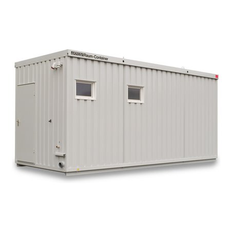 FLADAFI® Toilettenmodul 6 m,(75 Personen)