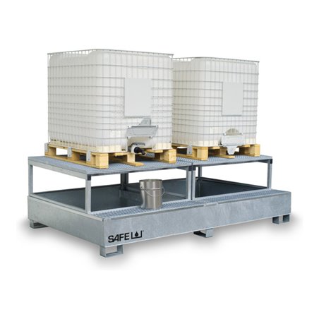 Säbu SAFE Mega-Systempalette TCB 2 verzinkt Auffangvolumen 1000 L