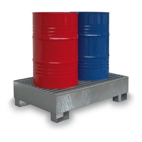 Säbu SAFE Systempalette SP 2, verzinkt Auffangvolumen 214 L