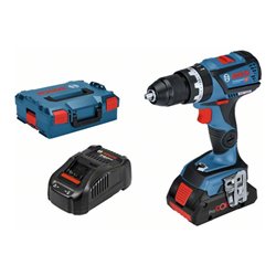 Bosch Akku-Schlagbohrschrauber GSB 18V-60 C mit 2 x ProCORE18V 4.0-Ah Akku L-BOXX