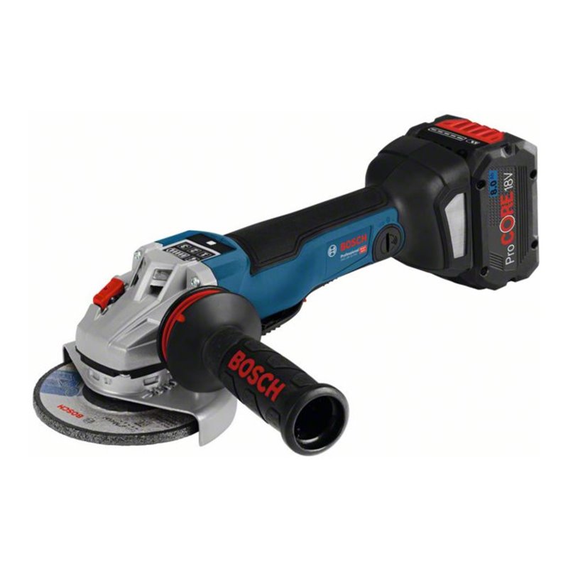 Bosch Akku-Winkelschleifer GWS 18V-10 PSC mit 2 x ProCORE18V 8,0 Ah Akku