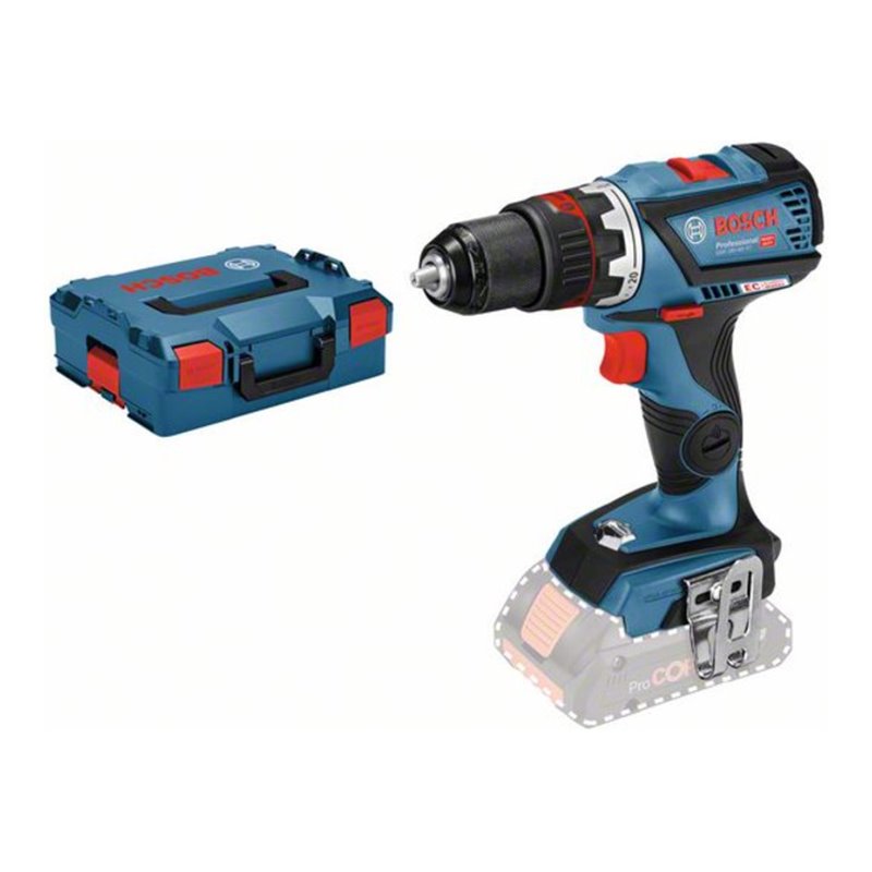 Bosch Akku-Bohrschrauber GSR 18V-60 FC Solo Version L-BOXX