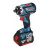 Bosch Akku-Bohrschrauber GSR 18V-60 FC mit 2 x 5,0 Ah Li-Ion Akku L-BOXX