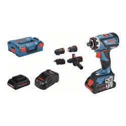 Bosch Akku-Bohrschrauber GSR 18V-60 FC mit 2 x ProCORE18V 4,0 Ah Akku L-BOXX