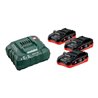 Metabo Basic-Set 3 x LiHD 3.5 Ah