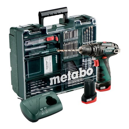 Metabo Akku-Schlagbohrmaschine Powermaxx SB Basic Set