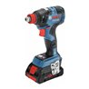 Bosch Akku-Drehschlagschrauber GDX 18V-200 C 2 x 5,0 Ah Li-Ion Akku GCY 30-4 L-BOXX