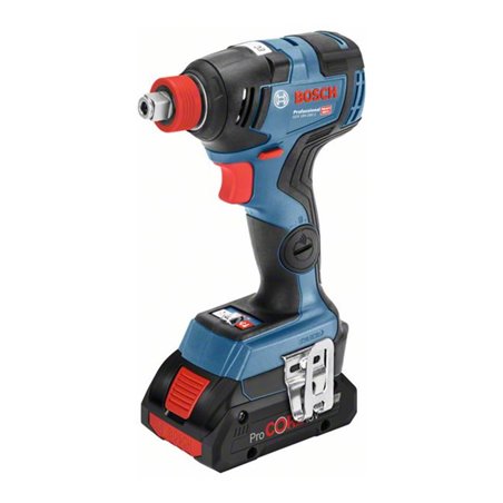 Bosch Akku-Drehschlagschrauber GDX 18V-200 C mit 2 x 5,0 Ah Li-Ion Akku L-BOXX