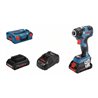 Bosch Akku-Drehschlagschrauber GDR 18V-200 C mit 2 x ProCORE18V 4,0 Ah Akku L-BOXX
