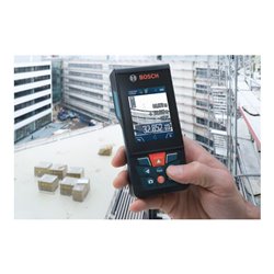 Bosch Laser-Entfernungsmesser GLM 120 C mit Baustativ BT 150