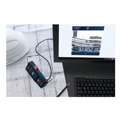Bosch Laser-Entfernungsmesser GLM 120 C mit Baustativ BT 150
