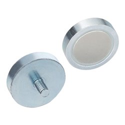 Ganter Haltemagnet GN 50.3 d1 63-3mm d2 M 6mm Hartferrit HF