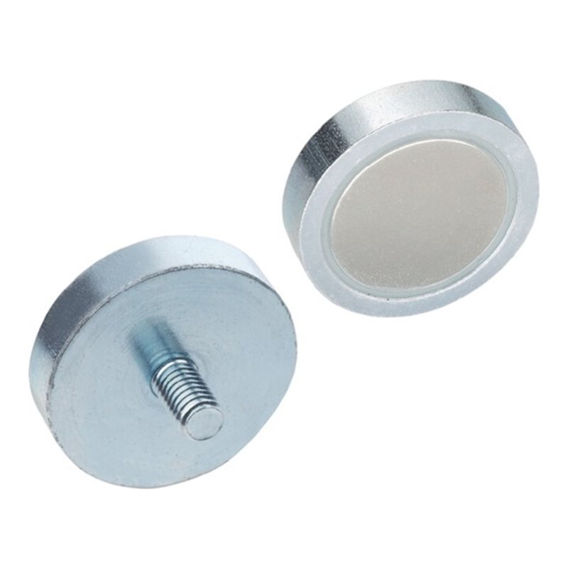 Ganter Haltemagnet GN 50.3 d1 32 ± 0,1mm d2 M 4mm Hartferrit HF