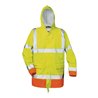 Warnschutz PU-Regenjacke NORMAN Gr.M gelb/orange NORWAY