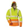 Warnschutz-Softshelljacke HENNING Gr.XXL gelb/orange FELDTMANN
