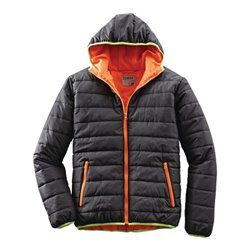 Terrax Herren Steppjacke Workwear Gr.XXL schwarz/limette 100% PES