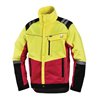 Forstschutzjacke Komfort Gr.M neongelb/rot