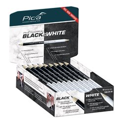 Pica Markierstift L.24 cm 3 flächig beidseitig gespitzt f.glatte Flächen