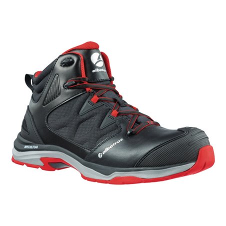 Sicherheitsstiefel ULTRATRAIL BLACK MID Gr.40 schwarz/rot Leder