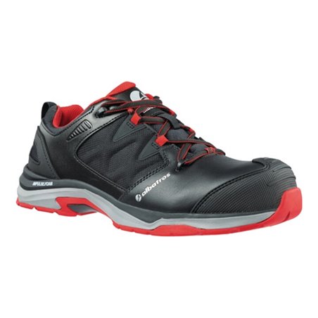 Sicherheitsschuh ULTRATRAIL BLACK Low Gr.39 schwarz/rot Leder