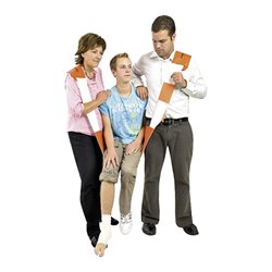 Söhngen Rettungssitz PES-Hochfestgewebe orange