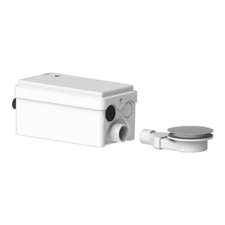 SFA Hebeanlage SaniShower Flat zum Anschluss bei flachen Duschtassen weiß