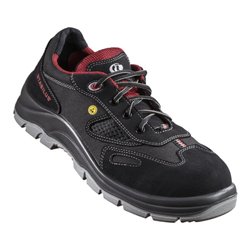 Stabilus Sicherheitsschuh 5111 A Gr.41 schwarz/rot Leder/Textil S1 ESD EN ISO 20346