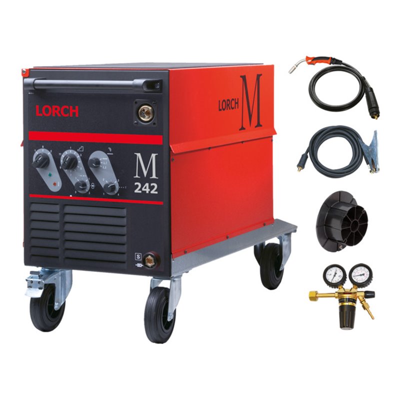 Lorch MIG-MAG Schweißanlage M 242, 230 A, 230 V /400 V, Set 25/3