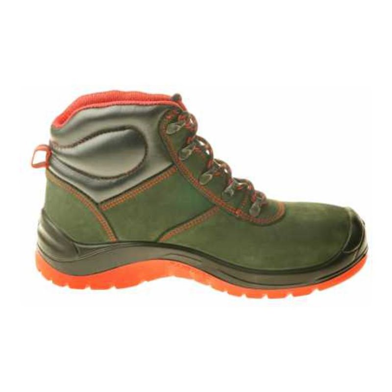 Maxguard Dachdeckerstiefel X470, S3 HRO grün/orange