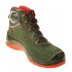 Maxguard Dachdeckerstiefel X470, S3 HRO grün/orange