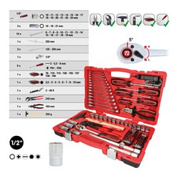KS Tools 1/2' Universal-Werkzeug-Satz, 47-tlg.