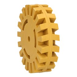 KS Tools Gummi-Radierteller mit Lamellen 26.5 mm