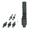 KS Tools 1/2' Felgenschloss-Ausbohr-Satz für Schlösser mit rotierenden Außenhüllen, 14-tlg.